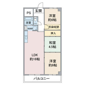 ファミリーハイツ柴田の間取り