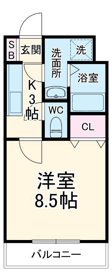 オーナメントの間取り