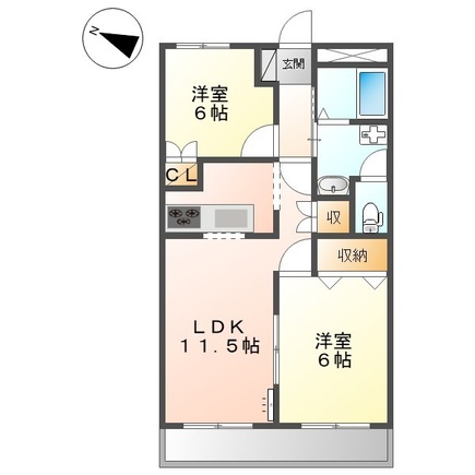 ロイヤルヒルズの間取り
