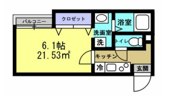 レガーロ大和田の間取り