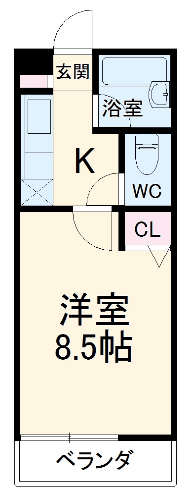 清和コモンズの間取り