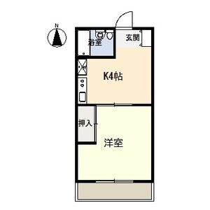 ロイヤルマンションヨコチの間取り