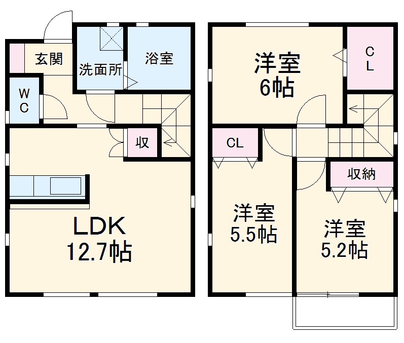エスポワールの間取り