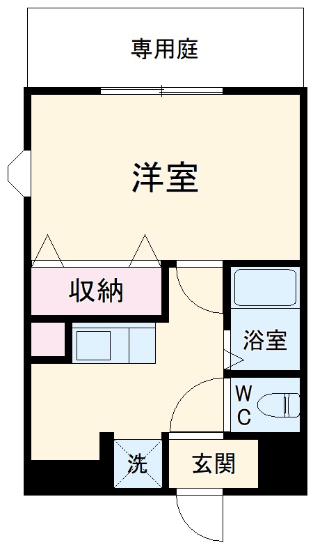 コーポ社台の間取り