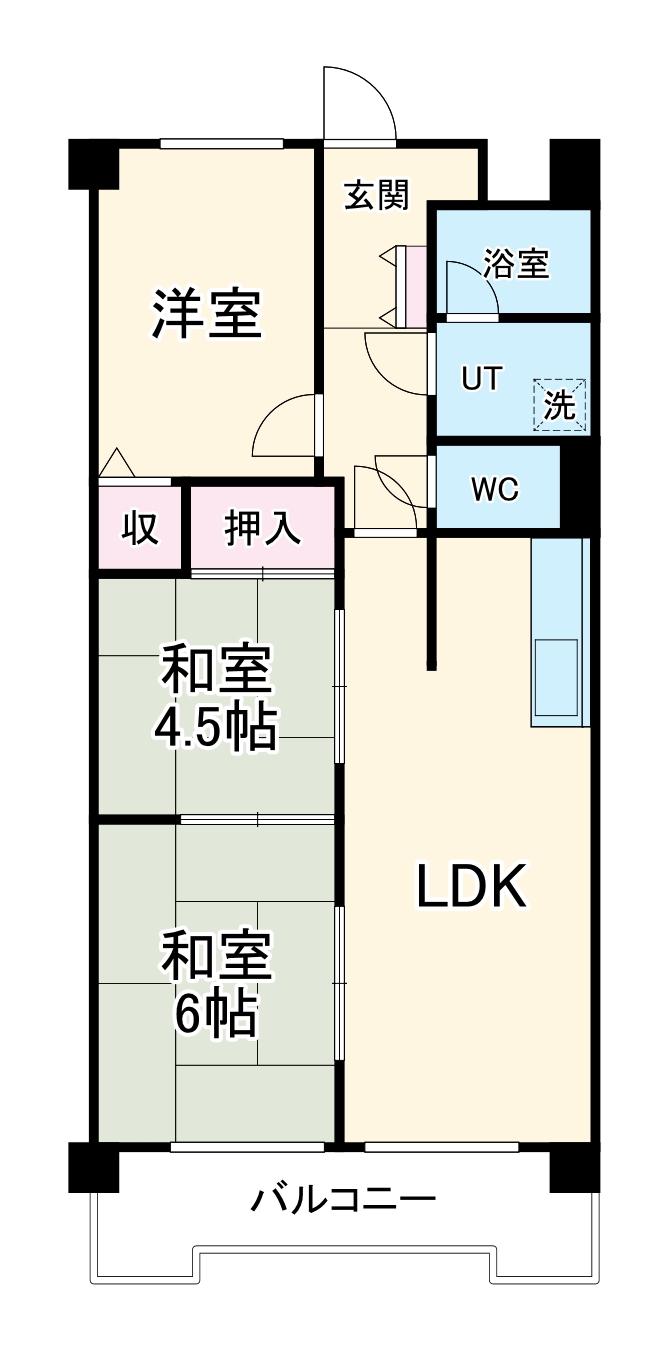 グランドハイリス上社の間取り