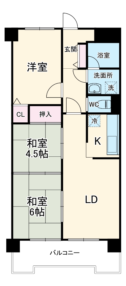 グランドハイリス上社の間取り