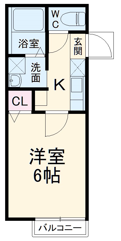 クオーレ上尾愛宕の間取り