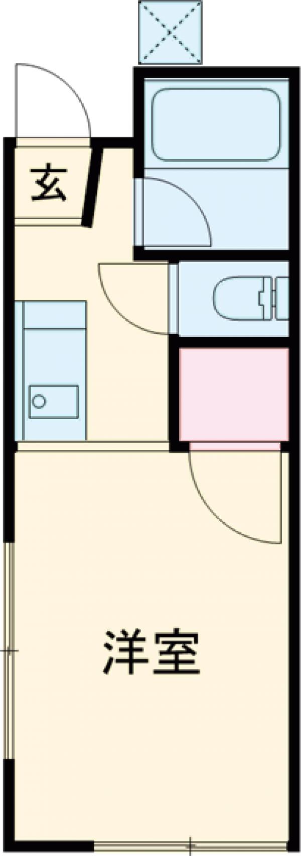井上コーポの間取り