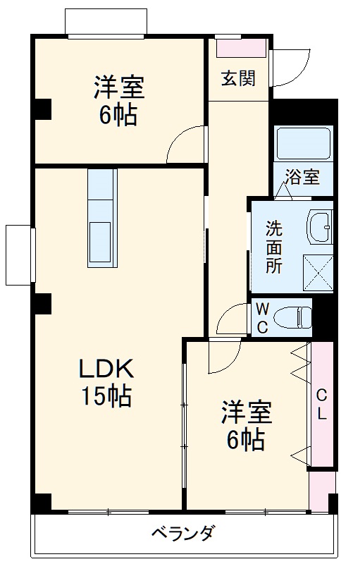 ルミナス87の間取り