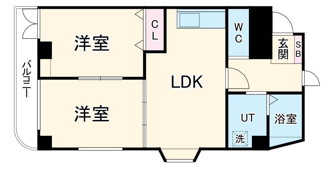 フォンテ名昭の間取り