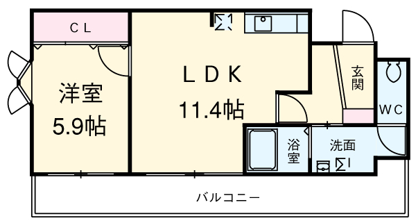サムティレジデンス東山公園の間取り