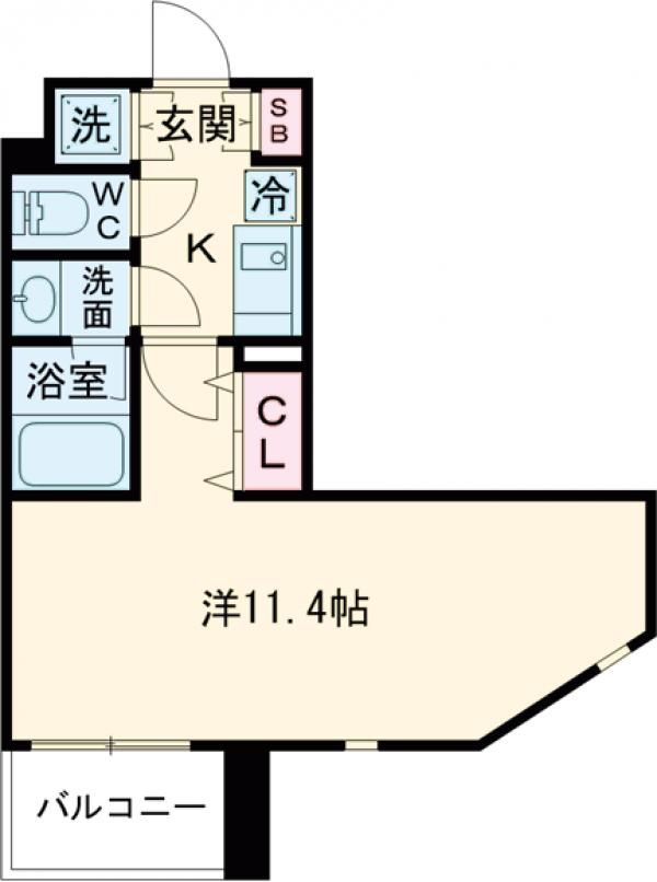 ＫＤＸレジデンス大山の間取り