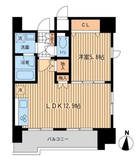 ＫＤＸレジデンス大山の間取り