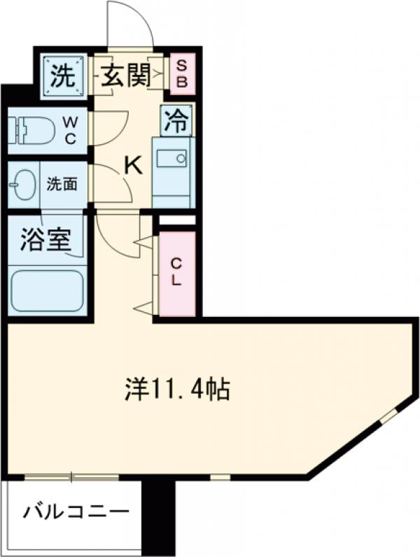 KDXレジデンス大山の間取り