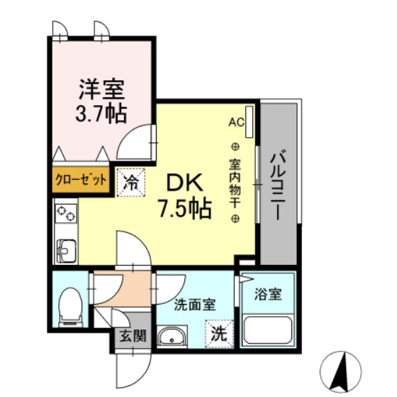 フォレシアの間取り