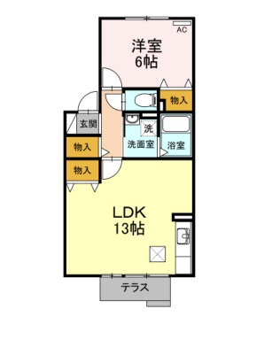 フローラパセオの間取り