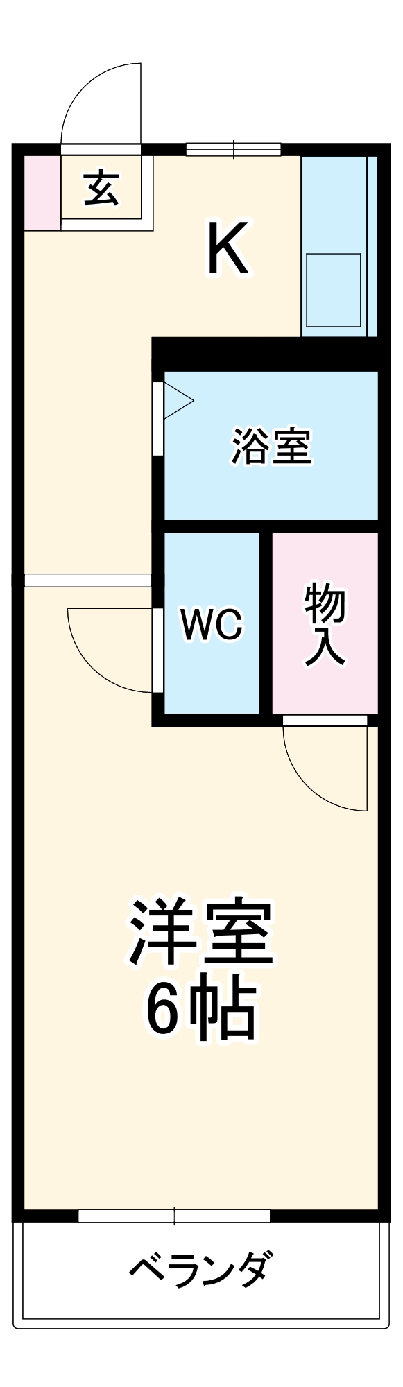 ネオ明治館の間取り