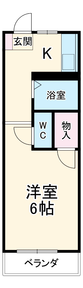 ネオ明治館の間取り