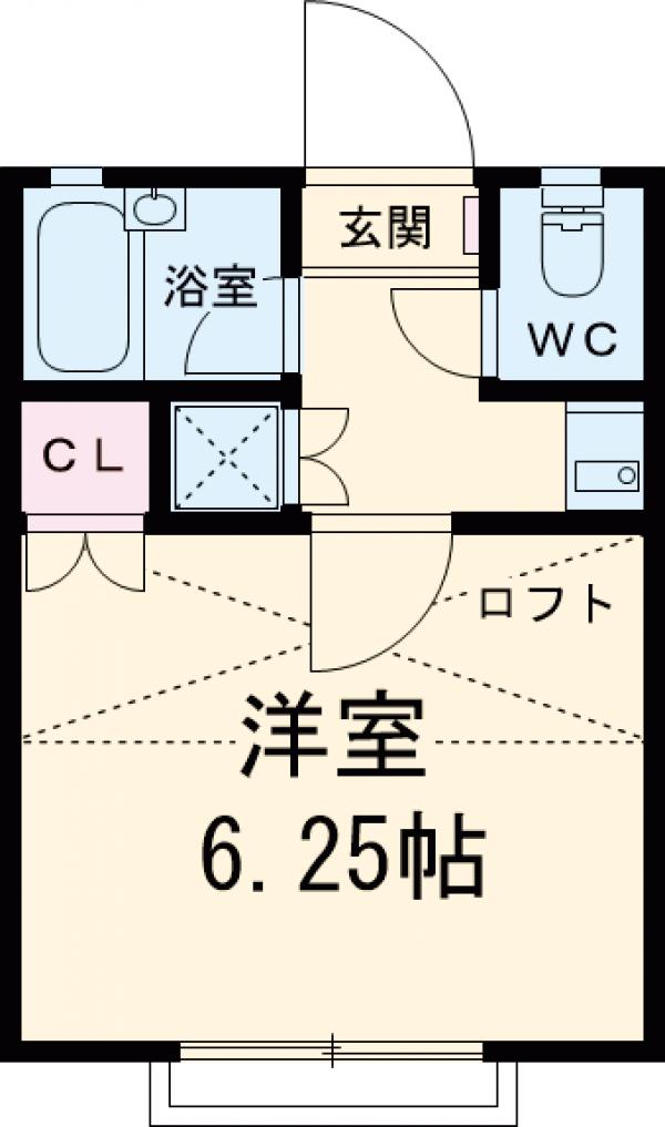 サンビーム武蔵境の間取り