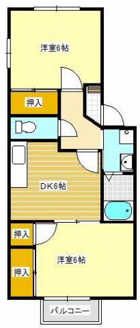 パストラルⅠの間取り