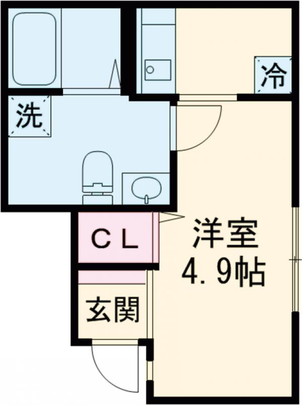 シングィン池袋の間取り