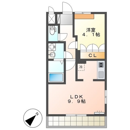 progressの間取り