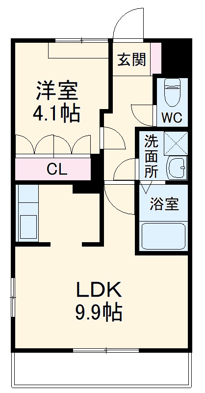 progressの間取り