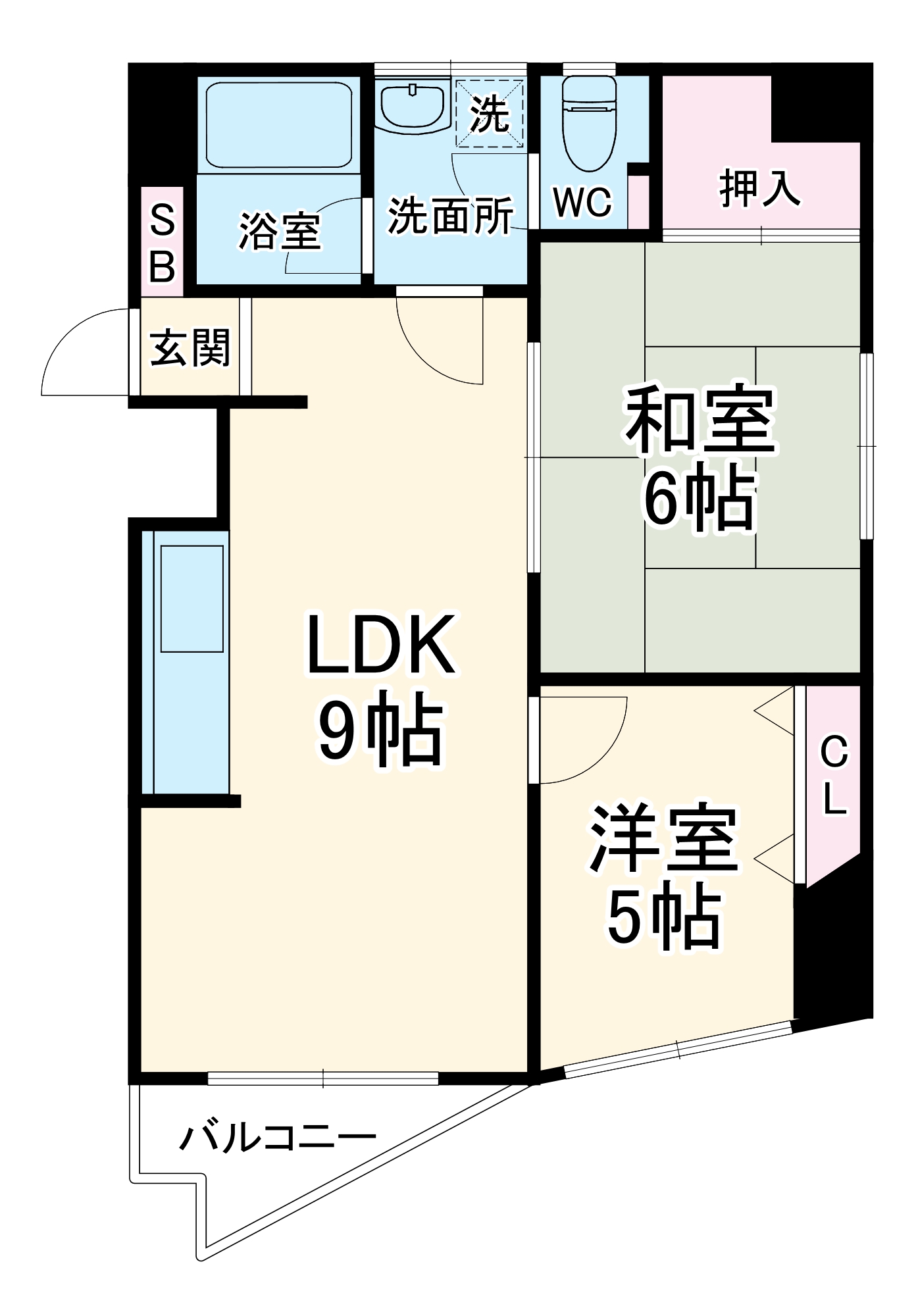 リエス八千代中央の間取り