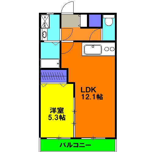 カトルパレ小石川の間取り