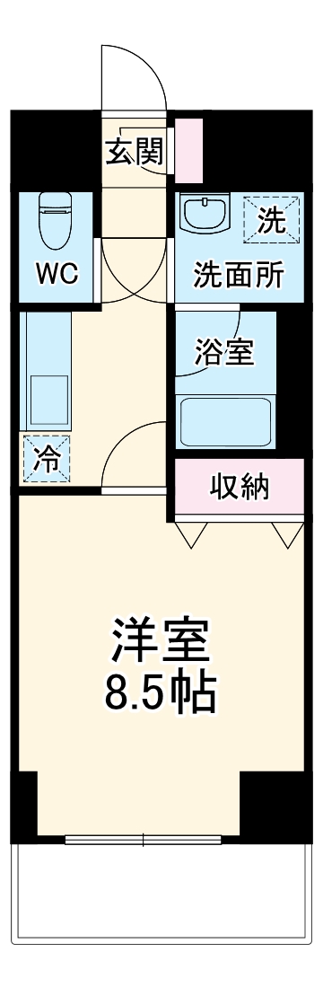 グランツ昭和館の間取り