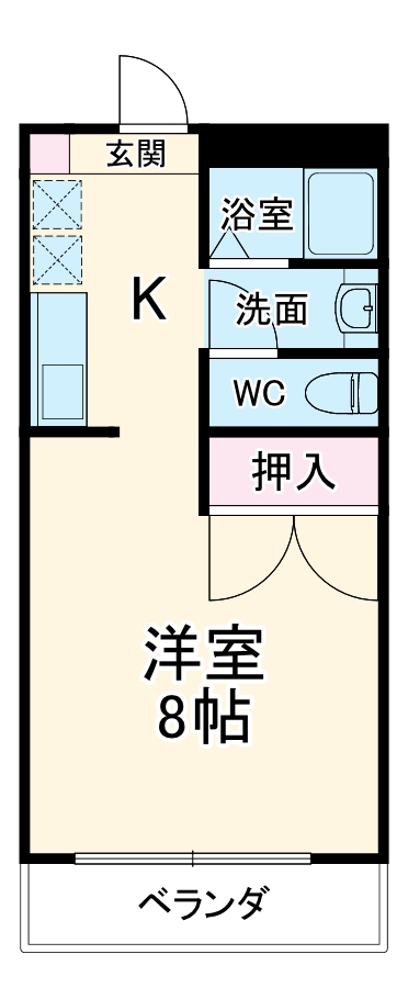 メゾン大和田の間取り