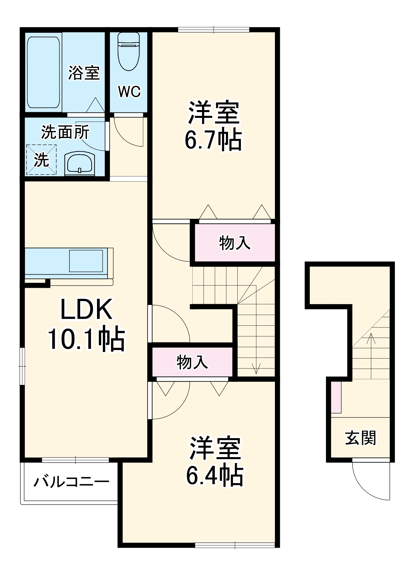 エルシティオリビアⅡの間取り