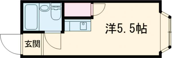 パレス池袋の間取り