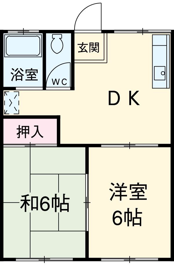 コーポ・オリオンの間取り