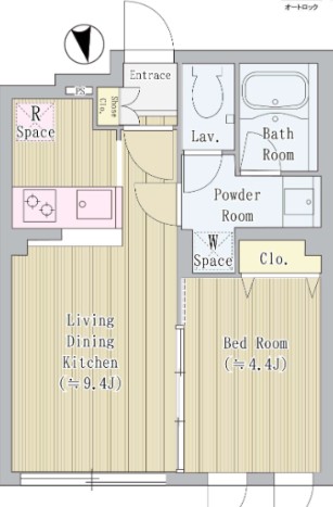 ヴィスターリ目白の間取り