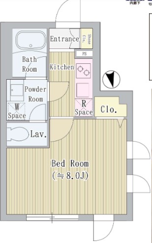 ヴィスターリ目白の間取り