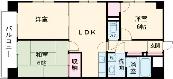 フロイデ目白の間取り