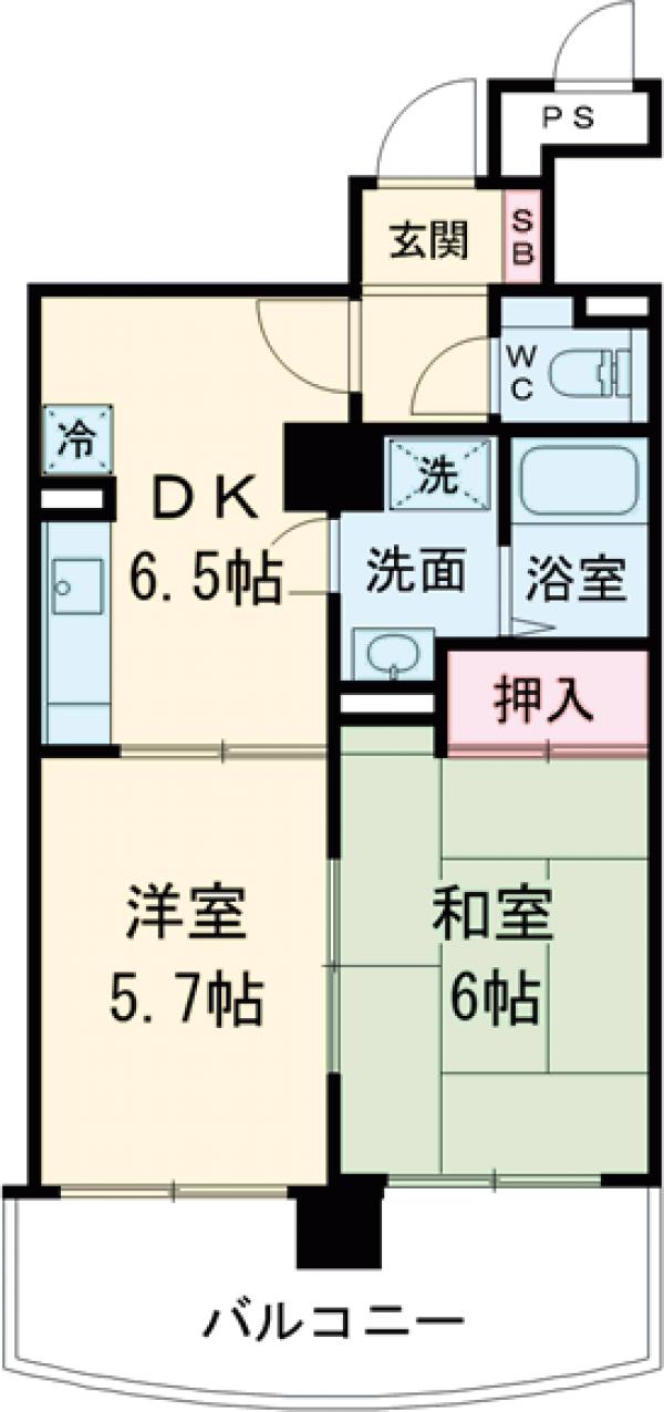 レジデンス武蔵野の間取り