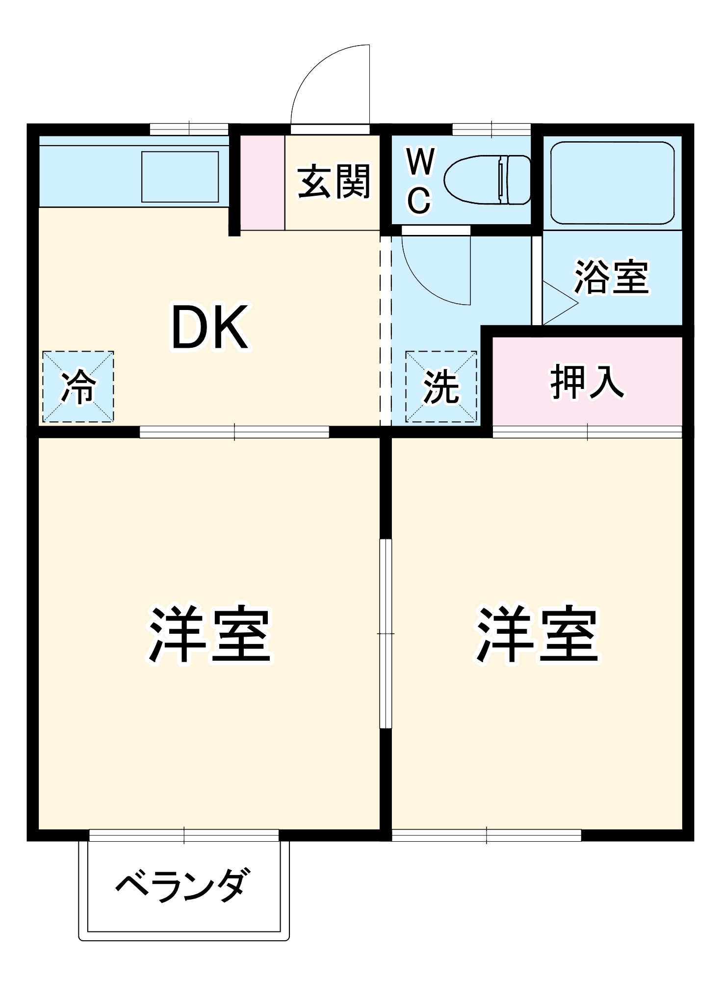 ダイワプラザ飯盛台の間取り