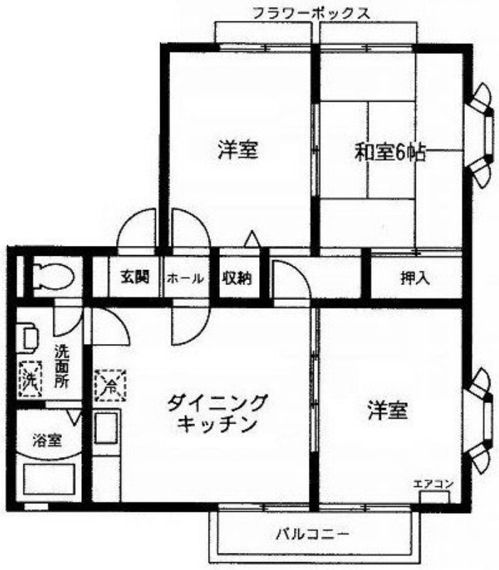 N・ソレアードの間取り
