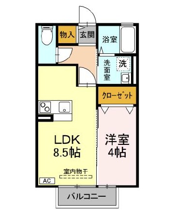 ドエル桐野の間取り