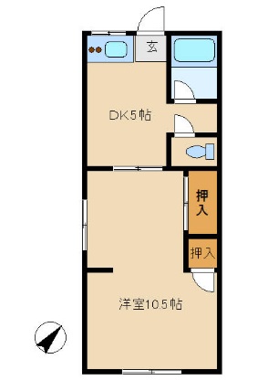鷹の台ハウスの間取り