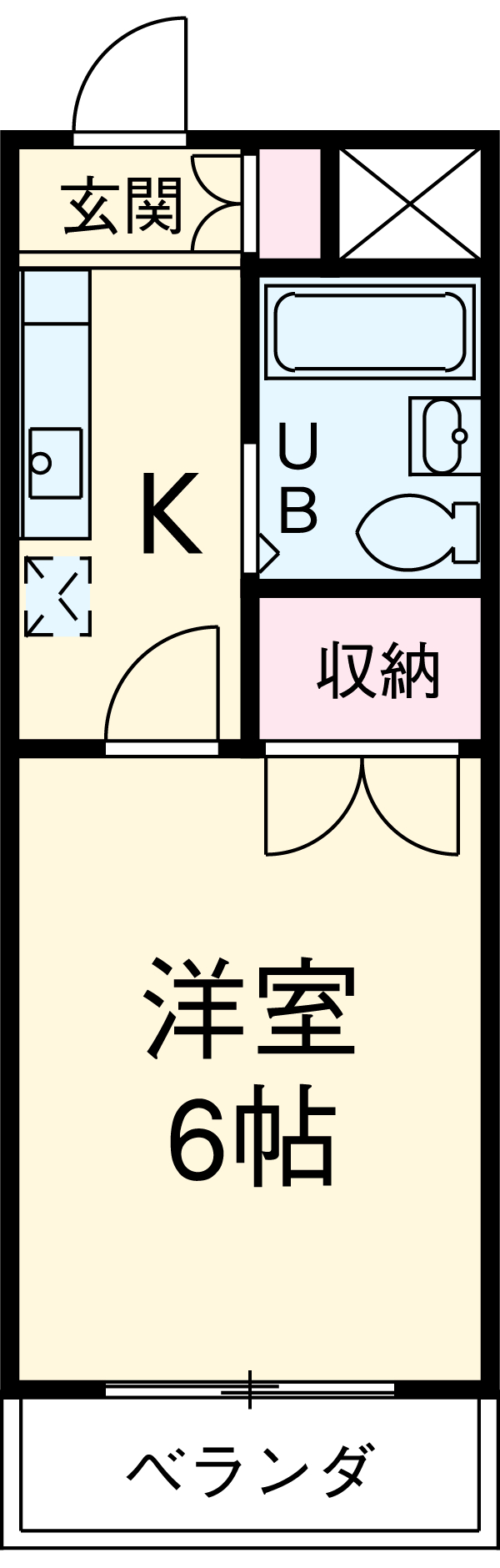 メゾンドツインクルの間取り