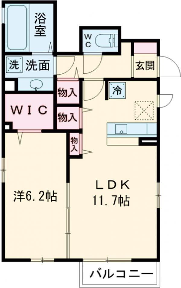 リアンの間取り