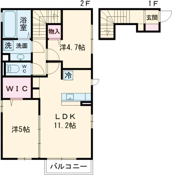 リアンの間取り
