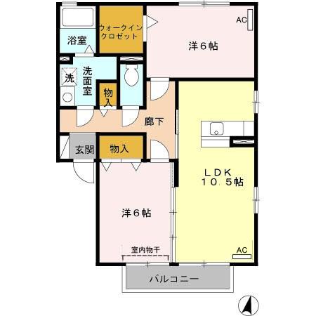 @ハウスの間取り