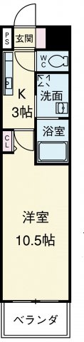 サンシティ南の間取り