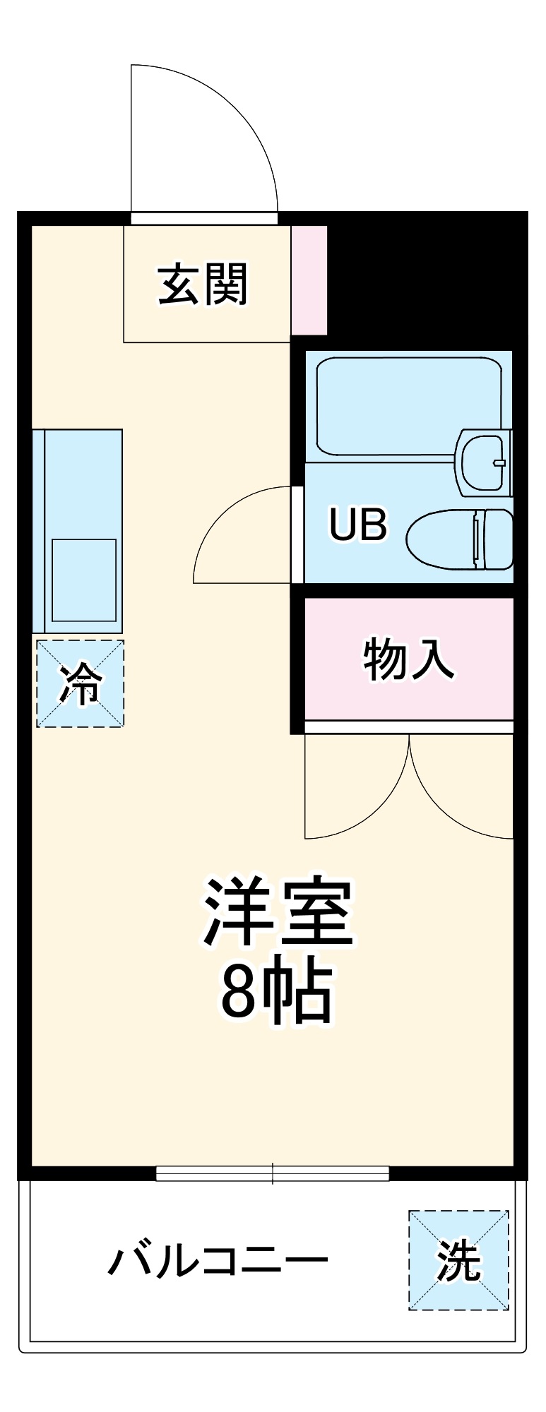 アクティ24の間取り