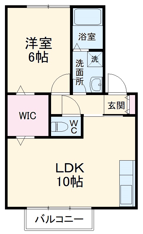 アズーリの間取り