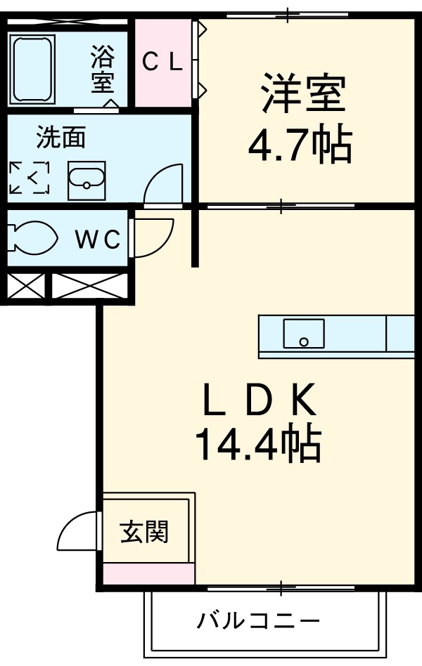 ハレルヤ サチの間取り